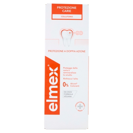 elmex collutorio Protezione Carie rinfresca l'alito 400 ml